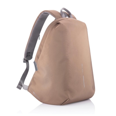 Антикражный рюкзак Bobby Soft, коричневый, rpet; полиэстер