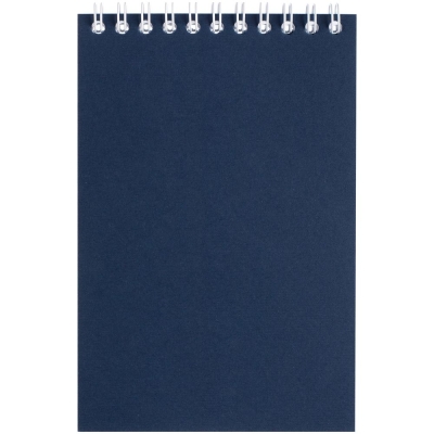 Блокнот Dali Mini в клетку, синий, синий, картон, бумага