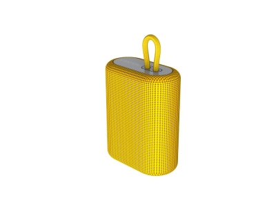 Портативная беспроводная колонка «BSP-4», 5 Вт, желтый, пластик