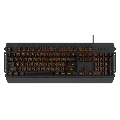 Клавиатура игровая HIPER PALADIN  GK-5, черный, черный, пластик