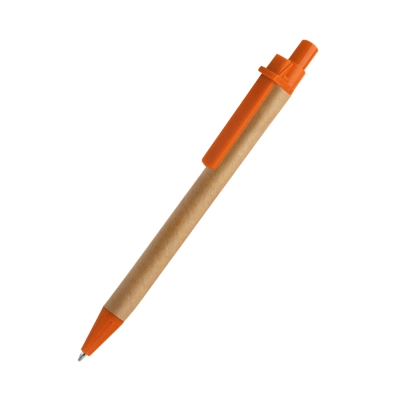 Шариковая ручка Natural Bio, оранжевая, оранжевый