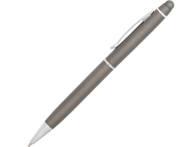 Шариковая ручка из металла со стилусом «JULIE», серый, металл