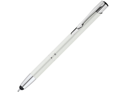 Алюминиевая шариковая ручка «BETA TOUCH», белый, алюминий