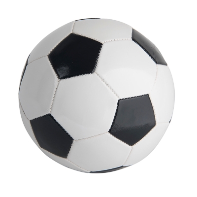 Мяч футбольный PLAYER; D=22  см, белый, черный, pvc