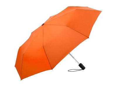 Зонт складной «Asset» полуавтомат, оранжевый, полиэстер, soft touch