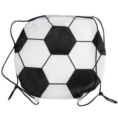 Рюкзак для обуви (сменки) или футбольного мяча; 45х46 cm; 210D полиэстер, белый, 210d полиэстер