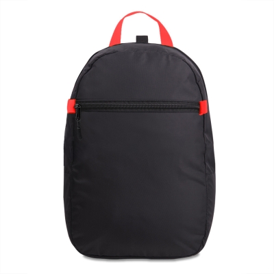 Рюкзак INTRO, красный/чёрный, 100% полиэстер, красный, черный, материал верха oxford, 100% полиэстер