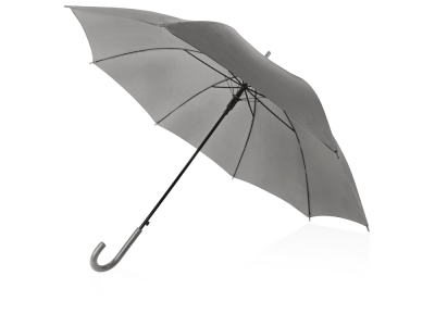Зонт-трость «Яркость», серый, полиэстер