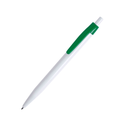 KIFIC, ручка шариковая, белый/зеленый, пластик, белый, зеленый, пластик