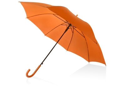 Зонт-трость «Яркость», оранжевый, полиэстер