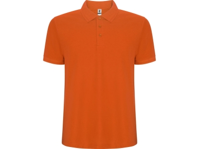 Рубашка поло «Pegaso» мужская, оранжевый, полиэстер, хлопок
