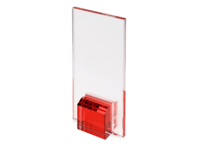 Награда «Galant», красный, прозрачный, стекло
