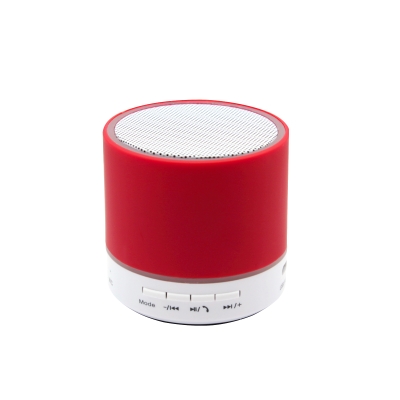 Беспроводная Bluetooth колонка Attilan (BLTS01), красная, красный
