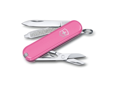 Нож-брелок Classic SD Colors «Cherry Blossom», 58 мм, 7 функций, розовый, металл