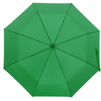 Зонт складной Monsoon, ярко-зеленый, зеленый