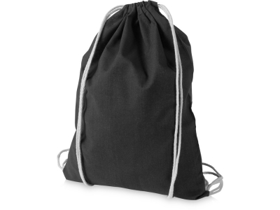 Рюкзак хлопковый «Oregon», черный, хлопок