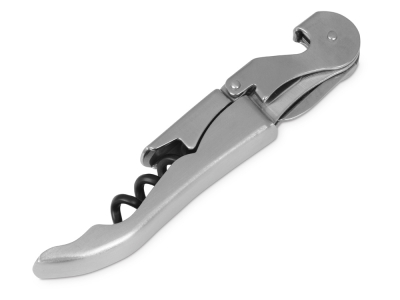 Нож сомелье из нержавеющей стали Pulltap's Inox, черный, серебристый, металл