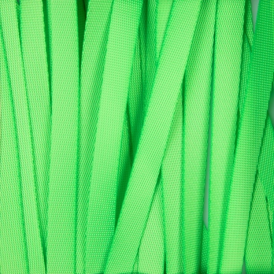 Стропа текстильная Fune 10 S, зеленый неон, 10 см, зеленый, полиэстер