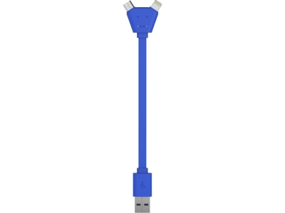 USB-переходник «Y Cable», синий, пвх