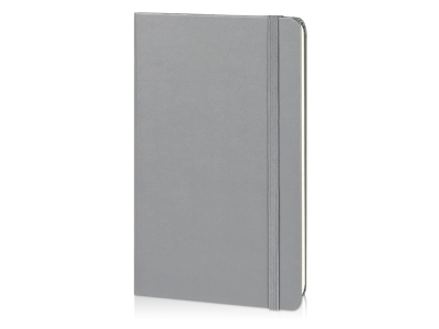 Записная книжка A6+ Classic (в линейку), Medium, серый, пластик