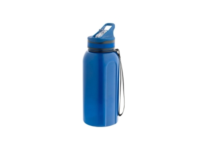 Бутылка спортивная «TYSON», синий, пластик