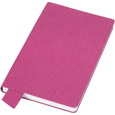 Бизнес-блокнот А5  "Provence", розовый , мягкая обложка, в клетку, розовый, pu country