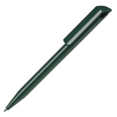 Ручка шариковая ZINK, темно-зеленый, пластик, темно-зелёный, пластик