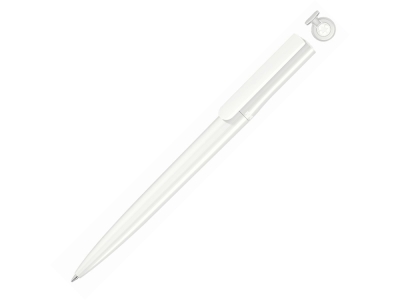 Ручка шариковая из переработанного пластика «Recycled Pet Pen switch», белый, пластик