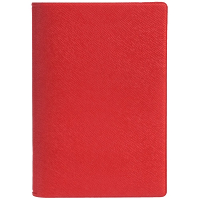 Обложка для паспорта Devon, красная, красный, кожзам