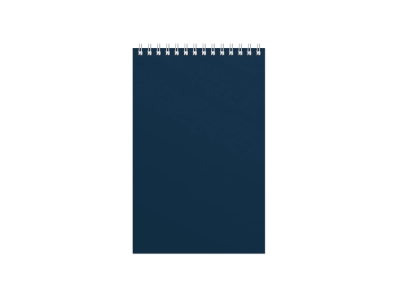 Бизнес - блокнот А5 «Office», синий, картон