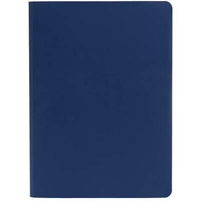Ежедневник Flex Shall, датированный, синий, синий, soft touch