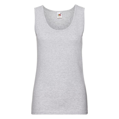 Майка женская "Lady-Fit Valueweight Vest", серо-лиловый_L, 97% хлопок, 3%полиэстер, 165 г/м2, серый, 97% хлопок,3%полиэстер, 165 г/м2