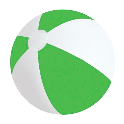 Мяч надувной "ЗЕБРА",  зелёный, 45 см, ПВХ, зеленый, pvc-материал