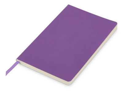 Блокнот в гибкой обложке А5 «Softy 2.0», фиолетовый, кожзам