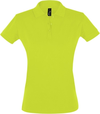 Рубашка поло женская Perfect Women 180 зеленое яблоко, зеленый, хлопок