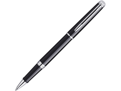 Ручка роллер Hemisphere, черный, серебристый, металл