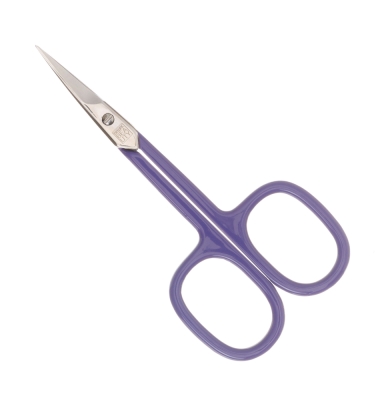 Ножницы Dewal Beauty маникюрные для кутикулы 9 см, фиолетовый, фиолетовый