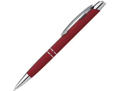 Алюминиевая шариковая ручка «MARIETA SOFT», бордовый, soft touch