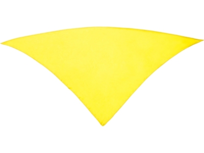 Шейный платок FESTERO треугольной формы, желтый, полиэстер