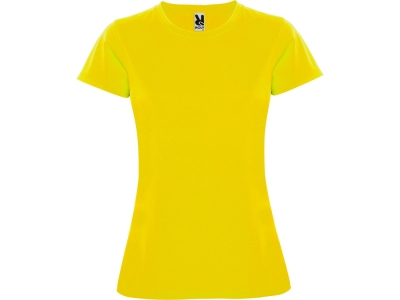 Спортивная футболка «Montecarlo», женская, желтый, полиэстер