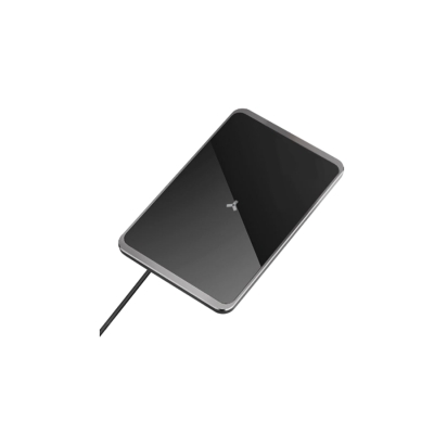 Беспроводное зарядное устройство ACCESSTYLE BERMUDA 15W,  черный, черный, стекло