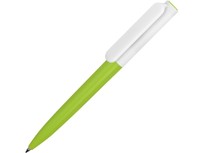 Ручка пластиковая шариковая «Umbo BiColor», зеленый, белый, пластик