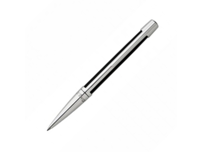 Ручка шариковая «Defi», черный, серебристый, металл