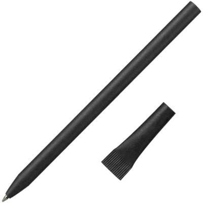 Ручка шариковая Carton Plus, черная, черный
