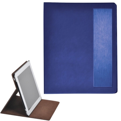 Чехол-подставка под iPAD "Смарт",  синий,  19,5x24 см,  термопластик, тиснение, гравировка , синий, pu