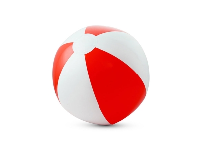 Пляжный надувной мяч «CRUISE», красный, пвх