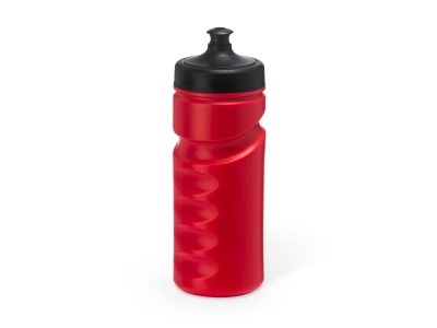 Бутылка спортивная RUNNING из полиэтилена, красный, пластик
