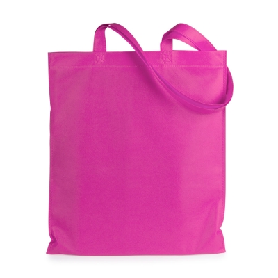 Сумка для покупок "JAZZIN", розовый, 40 x 36 см; 100% полиэстер, 80г/м2, розовый, 100% полиэстер, 80г/м2