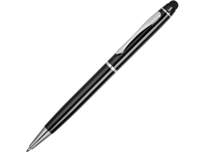 Ручка-стилус шариковая «Фокстер», черный, металл, каучук