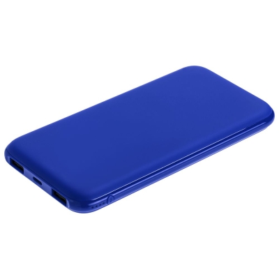 Внешний аккумулятор Uniscend All Day Compact 10000 мАч, синий, синий, пластик; покрытие софт-тач